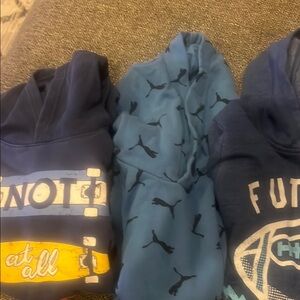3 Hoodies for boys size 7-8